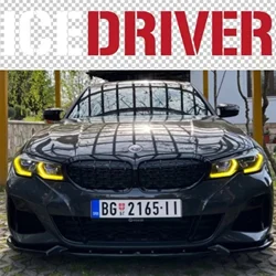 Icedriver Multicolor Luzes de circulação diurna, Placas LED, Lâmpadas Módulo DRL, BMW Série 3, CSL Amarelo, G20, G21, Vermelho RGBW