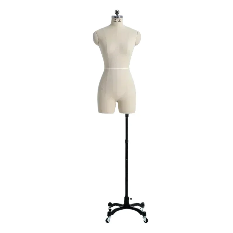 Sewing Linen Cover Body Female Mannequins with Legs for Clothing Design Bust Tailor Mannequin Dress Display Stand Can Pin