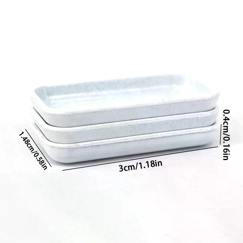 1/12 スケールドールハウスミニプレート皿セットシミュレーションキッチンモデルドールハウス装飾用、ごっこ遊び人形アクセサリー