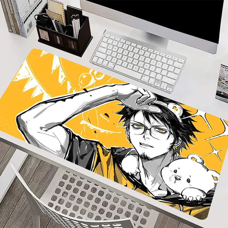 Tapis de souris pour ordinateur portable, armoire de bureau, clavier, PC, grand tapis de bureau, une pièce, Trafalgar Law HD, tapis de souris antidérapant en caoutchouc étendu