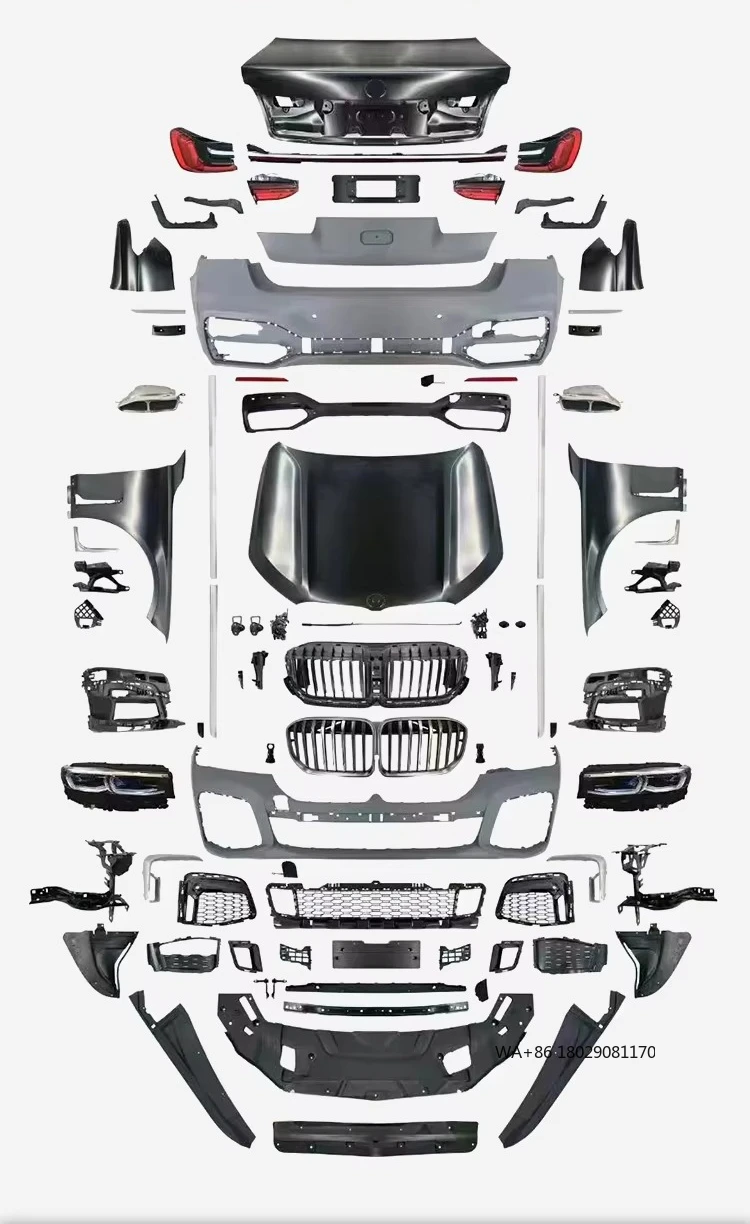 

F02 Ранняя сцена 2009-2015 Модификация автомобиля Later Stage G12 Передний и задний бампер для резки спортивного кузова для серии 7