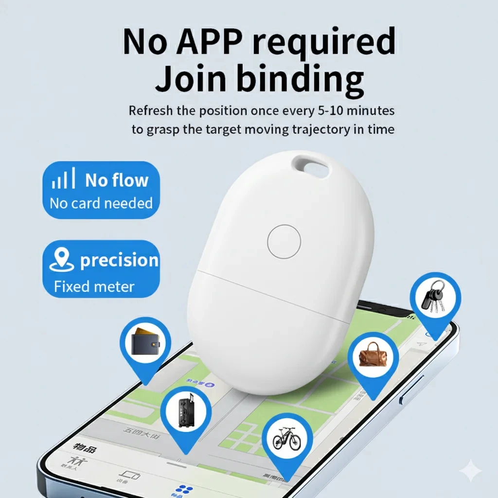 Anti-lose Tracker Smart Tag for Apple Find My App IOS Bluetooth GPS Tracker For Luggage Child IOS MFi Key Finder - view 2