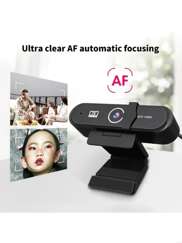 B9 High Resolution Webcam With Autofocus Build In Microphone Optional For PC