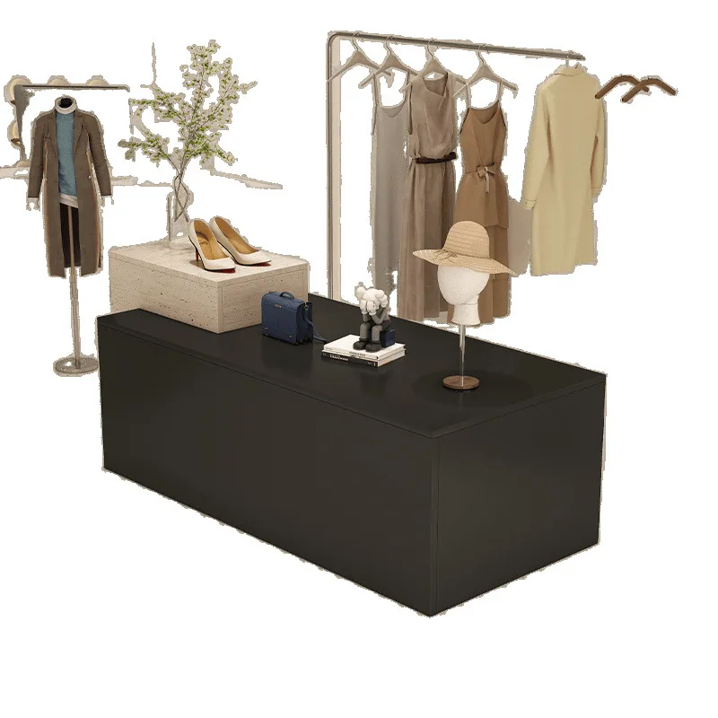 

Showcase Women's Clothing Store Nakajima Table Shoes and Bags Store Flow Table Display Cabinet