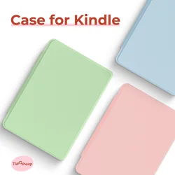 Twosheep magnetic cover Protective Case For Kindle Paperwhite 12th DP75SDI EY21 5th 6th 7th 10th Generation 2017 2024 Auto Sleep