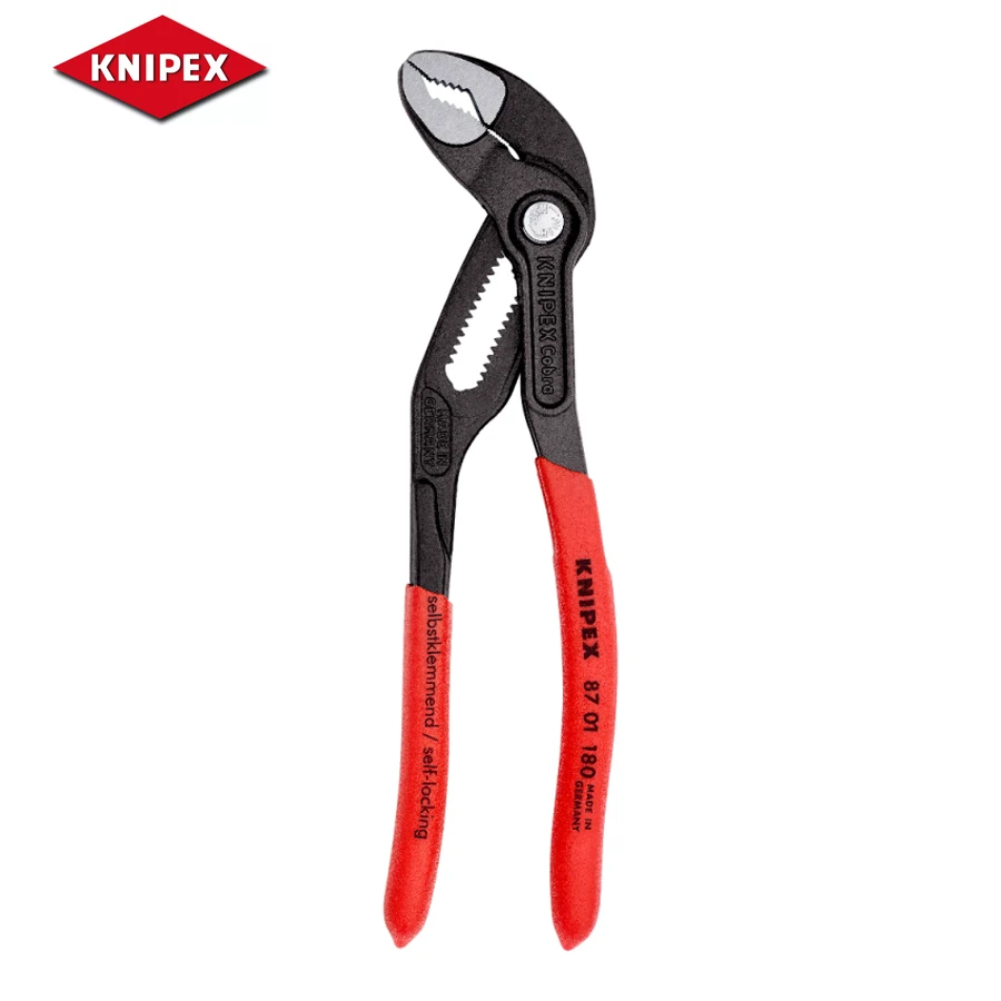 

KNIPEX TOOL High-Tech Cobra Water Pump Pliers Adjustment Blend Ergonomic Plier 8701180