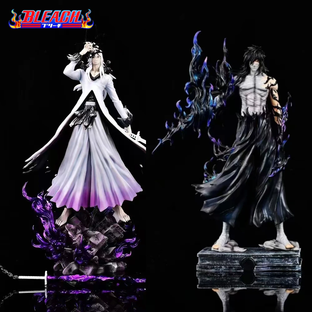 Bleach Figure Kurosaki Ichigo Action Figure Cero Cow Series Saigo no Getsuga tenshou-Mugetsu GK Statue Collection Birthday Gift