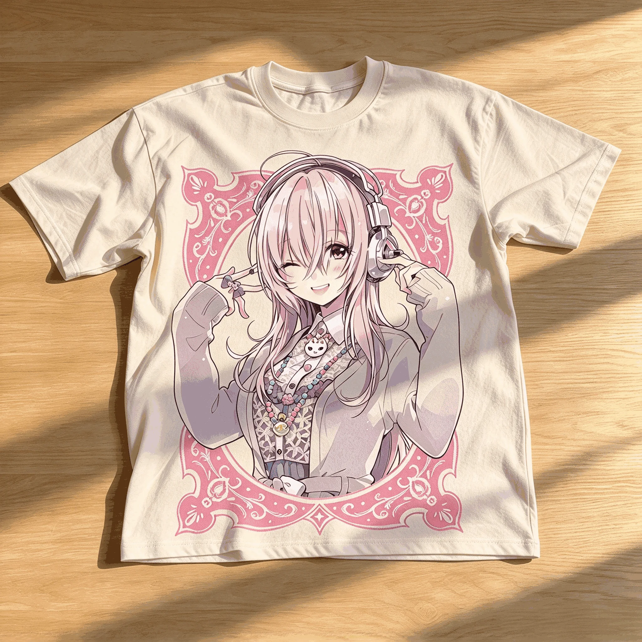 Super Sonico Vintage T-shirt Unisex Singer Cotton Men T Shirt New Tee Oversized Unisex Streetwear Trendy Cotton for Men Women