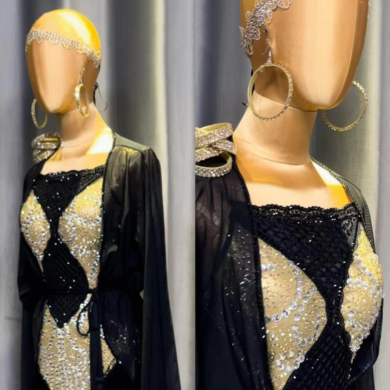 

Платье для латинских танцев для взрослых и детей AB Stone, высококачественная женская одежда из черного золота, черного цвета для бассейна, ча-ча, танго