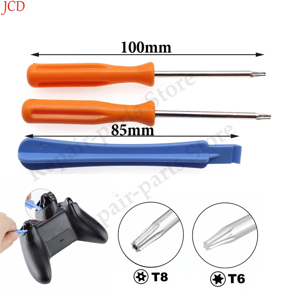 T8 T6 Screwdriver Opening Disassemble Repair Parts Tools Kit With Screws For -XBOX -ONE- /S Slim Ones/ Elite Gamepad Controlle