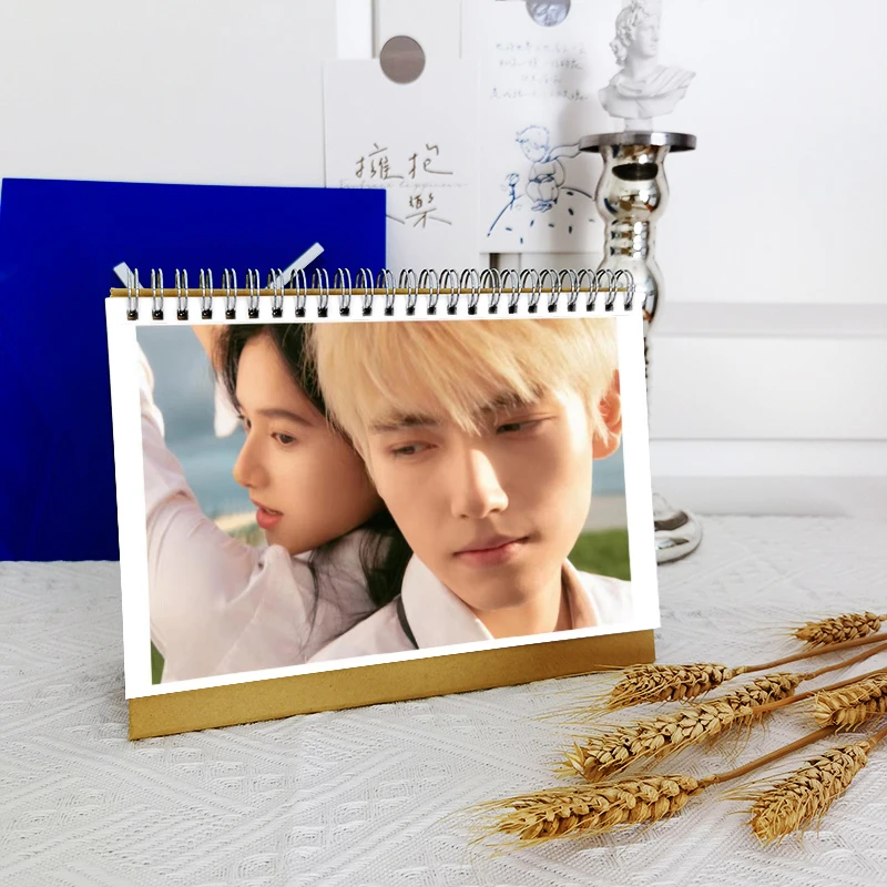 

Lighter And Princess Li Xun Zhu Yun Chen Feiyu Zhang Jingyi Decals Calendars 8 Inch Desk Standing Daily Schedule Planner Book