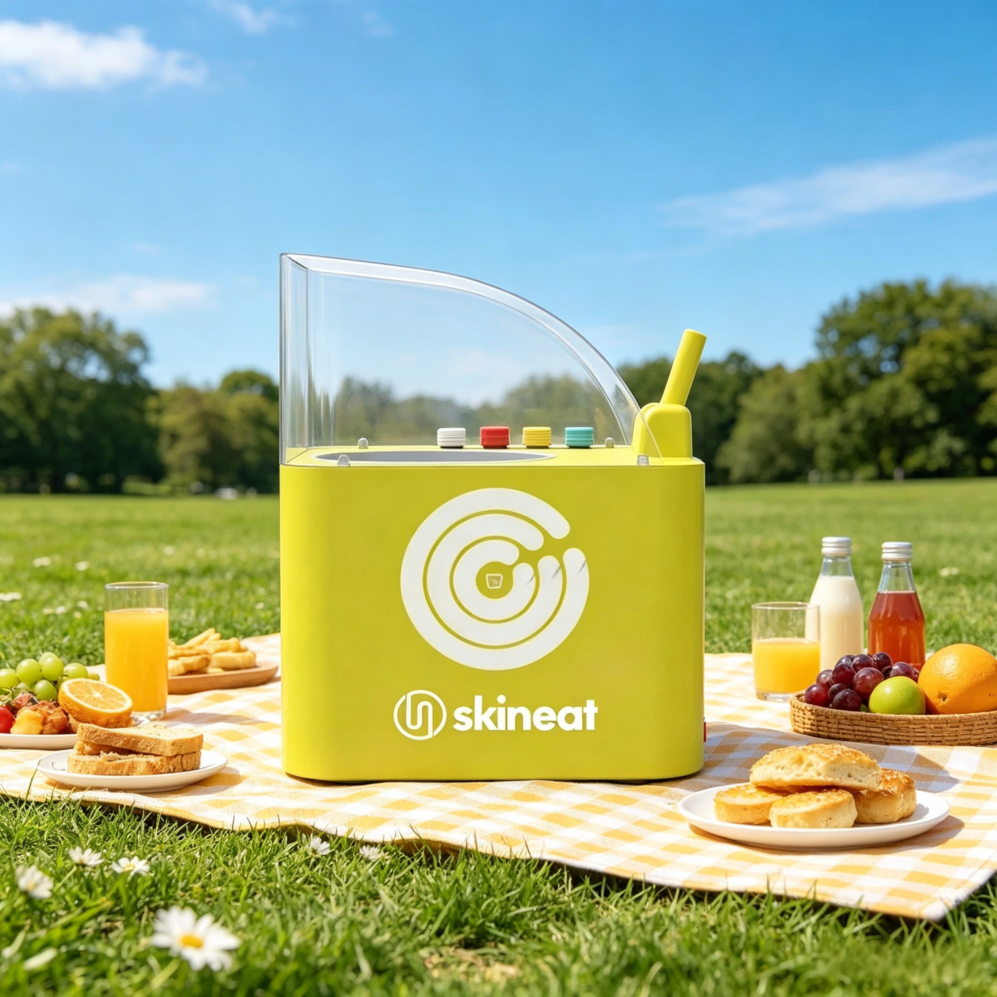 Home Use Mini Electric Cotton Candy Maker Skineat Portable Commercial Easy Operate DIY Cotton Candy Machine For Family Gathering