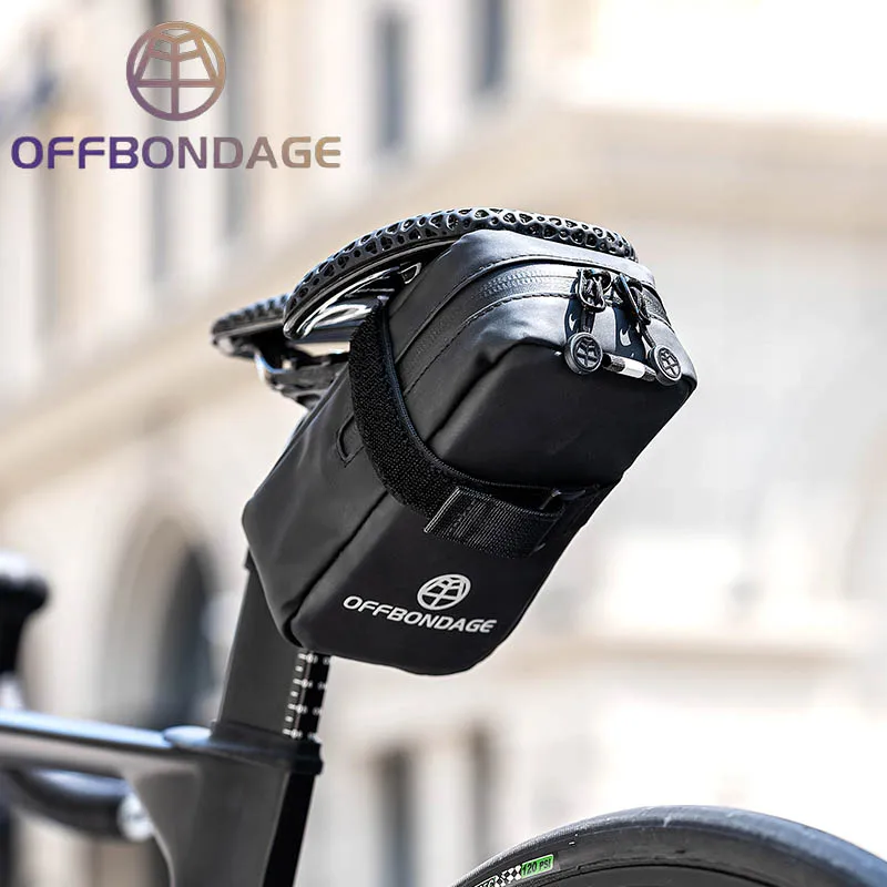 OFFBONDAGE Waterproof Saddle Bag Rear Seat MTB Road Bike Storage Bag
