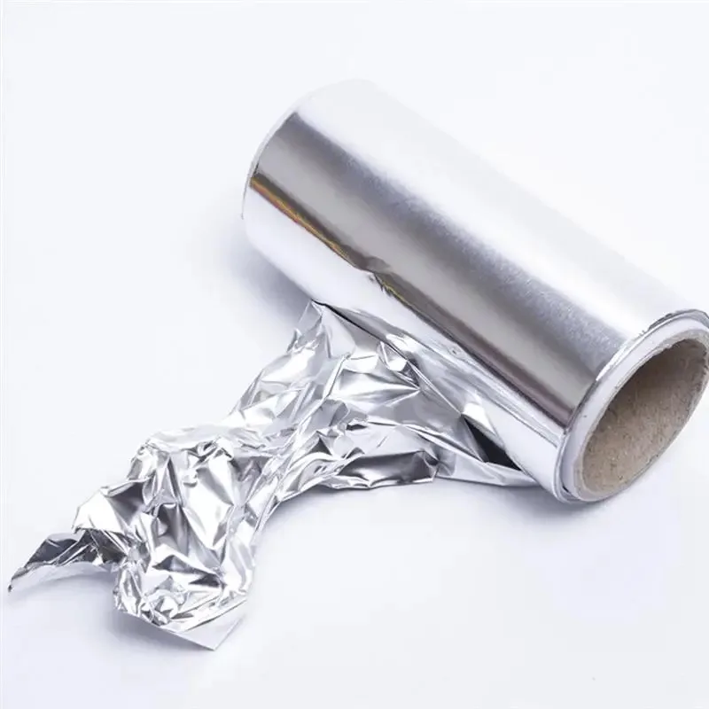 1 لفة من تلوين الشعر القصدير احباط تصفيف الشعر بيرم النمذجة أداة الألومنيوم احباط ورقة تلوين الشعر القصدير احباط صالون صبغة شعر أداة #5