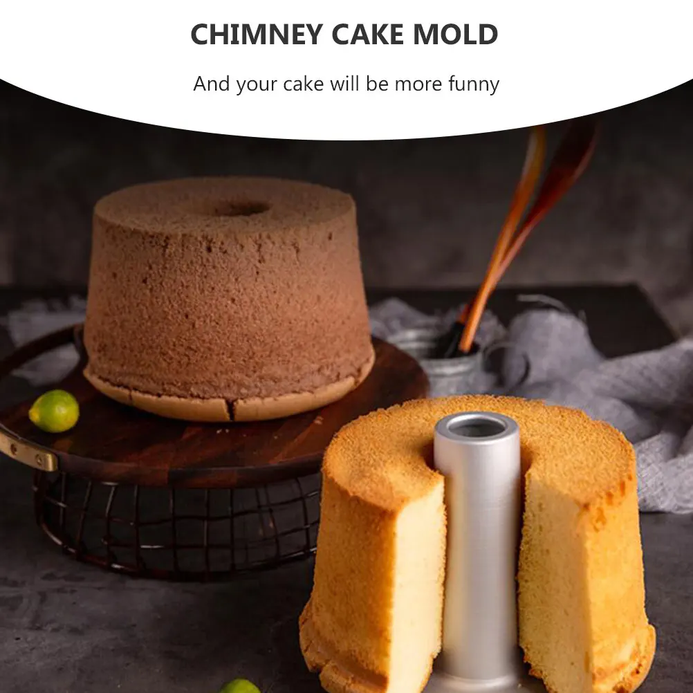 

1 set Hollowed Cake Mold Aluminum Alloy Non-Stick Baking Pan Reusable Compact Lightweight Muffin Mold For Tools