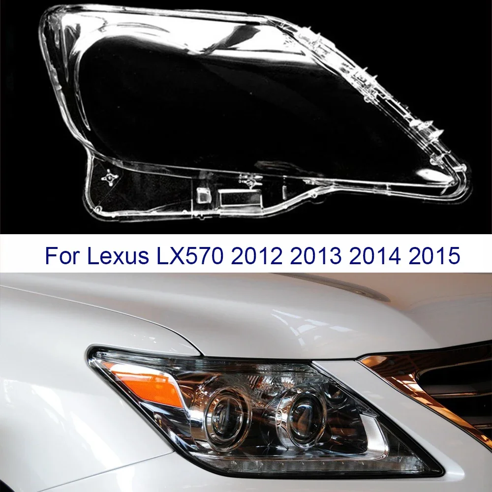 

Car Front Headlight Glass Headlamps Transparent Lampshade Lamp Shell Headlight Cover Lens For Lexus LX570 2012 2013 2014 2015