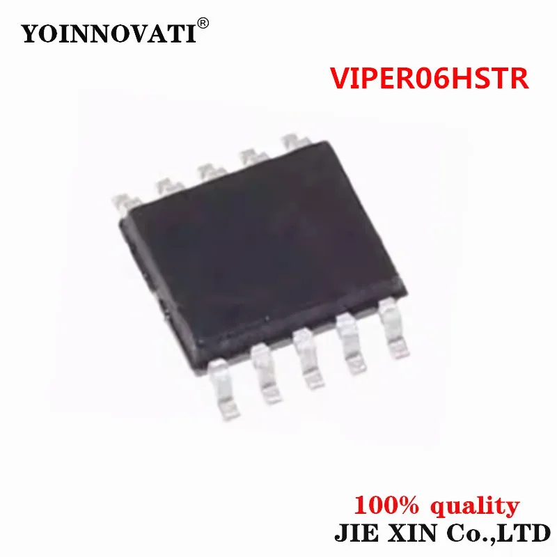 5-100 buah IC VIPER06H HSTR SMT SOP10 AC-DC konverter Offline IC