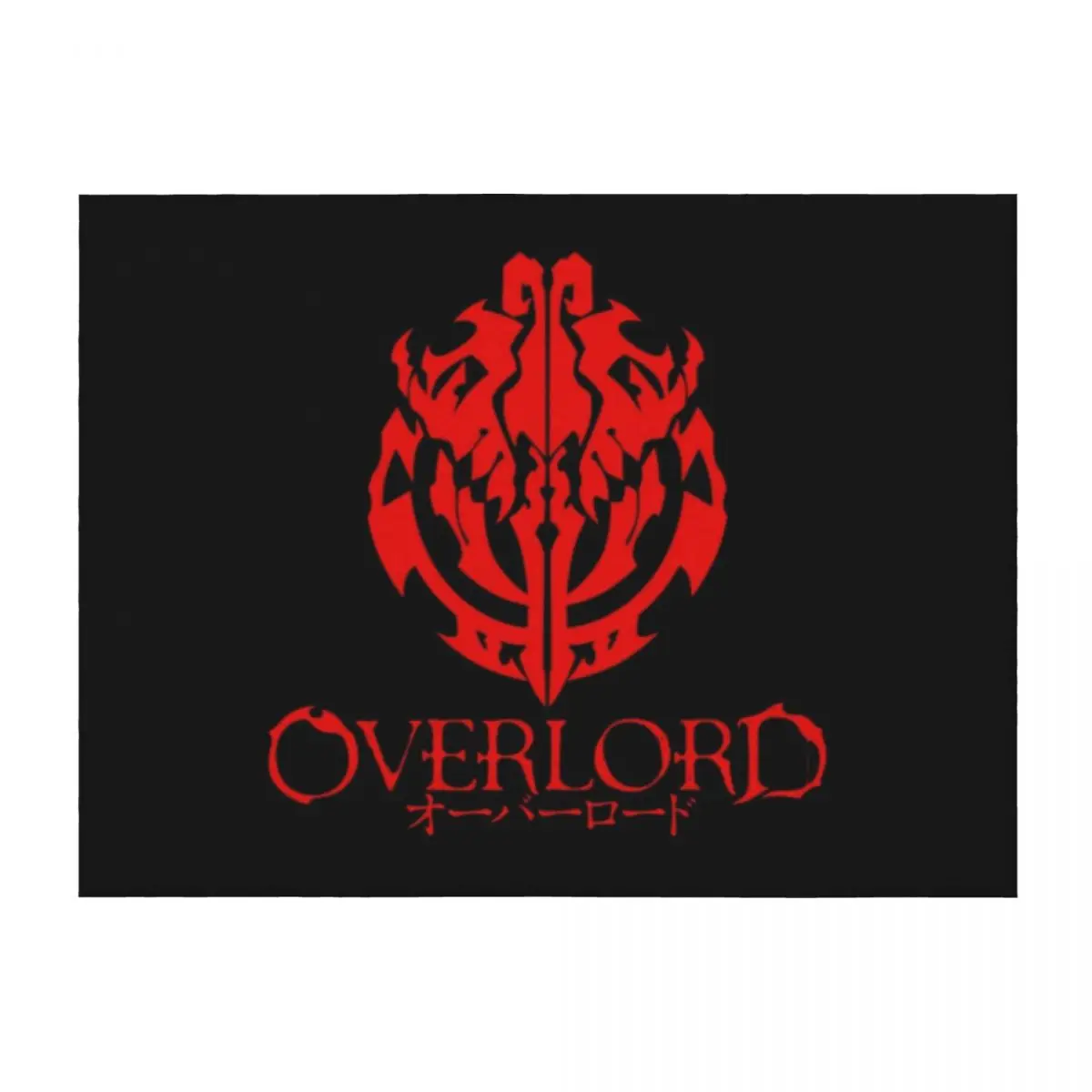 

Anime Overlord Ainz Ooal Gown Throw Blanket Thermals For Travel Furrys Luxury Throw Decorative Sofas Blankets