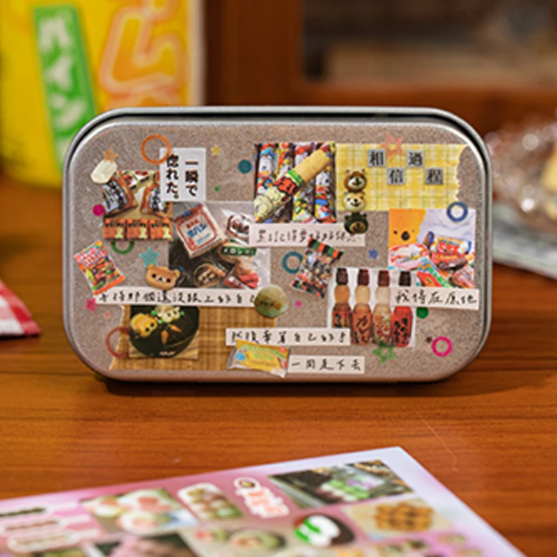 Mr.Paper kawaii الوقت قصة قطع فيلم لفائف ملصق كتاب DIY كتيب ملصقات الزخرفية لوازم ثابتة هدايا الأطفال #4