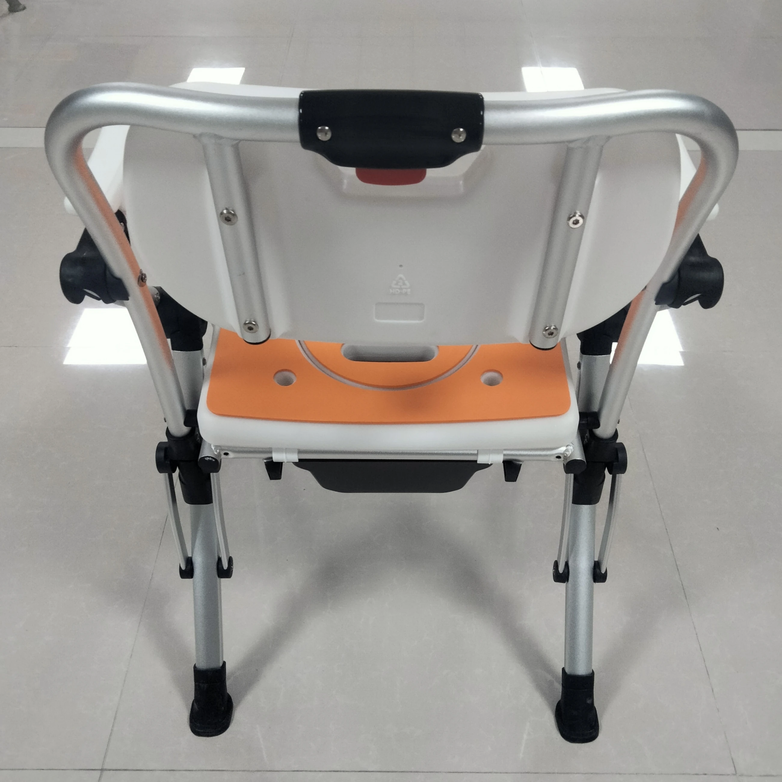 Disabled Foldable Bathroom Elderly Adjustable Bathroom Bath Shower Chairs Seat adjustable toilet potty chair