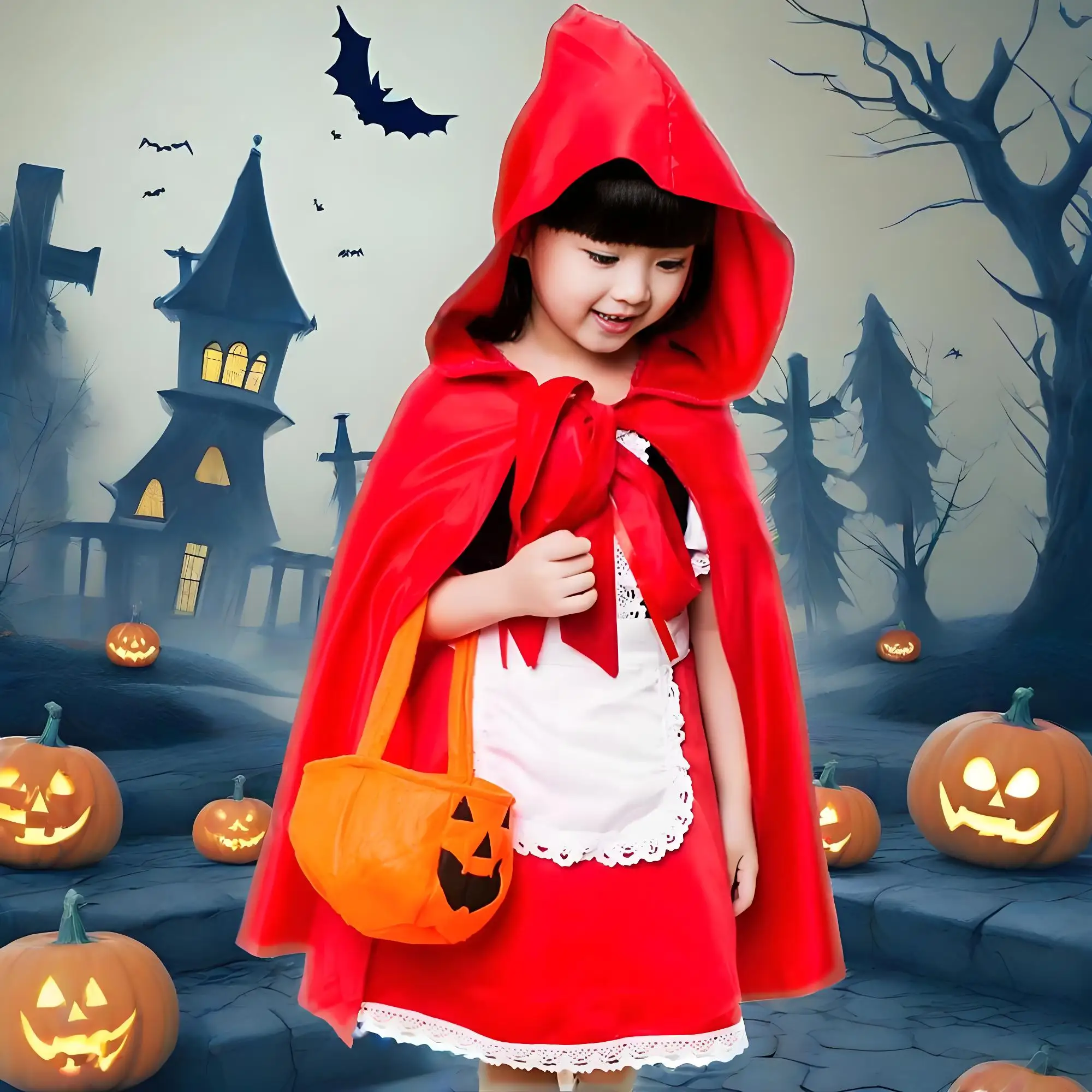 

2025 Хэллоуин Красная Шапочка, накидка, костюм, накидка, косплей, плащ принцессы для фантазийной вечеринки, нарядное платье для подростков