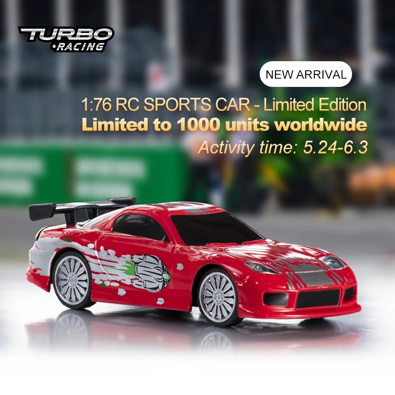 Turbo Racing 1:76 RC Sports Car C71 Limited Edition & Classic Edition with 3 Colors Mini Full Proportional RTR Kit Car Toys