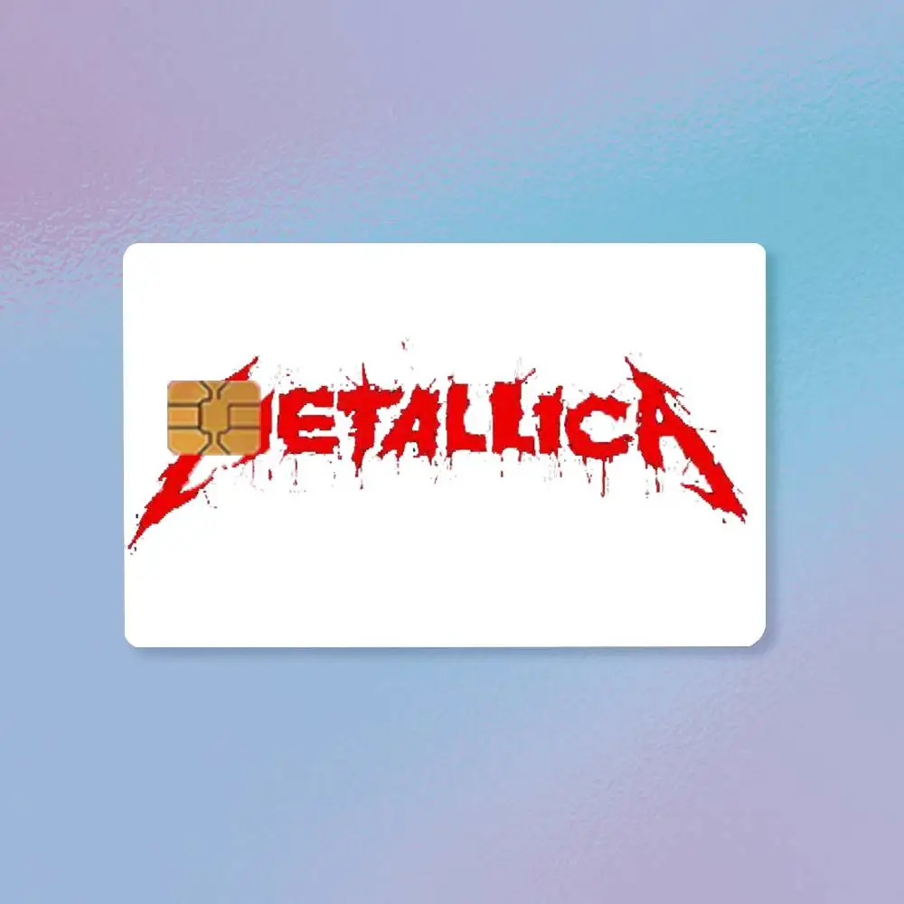 Logo Music M-Metallica A-Album  Credit Card HD Stickers Premium matte film effectively prevents fingerprints and daily abrasion.