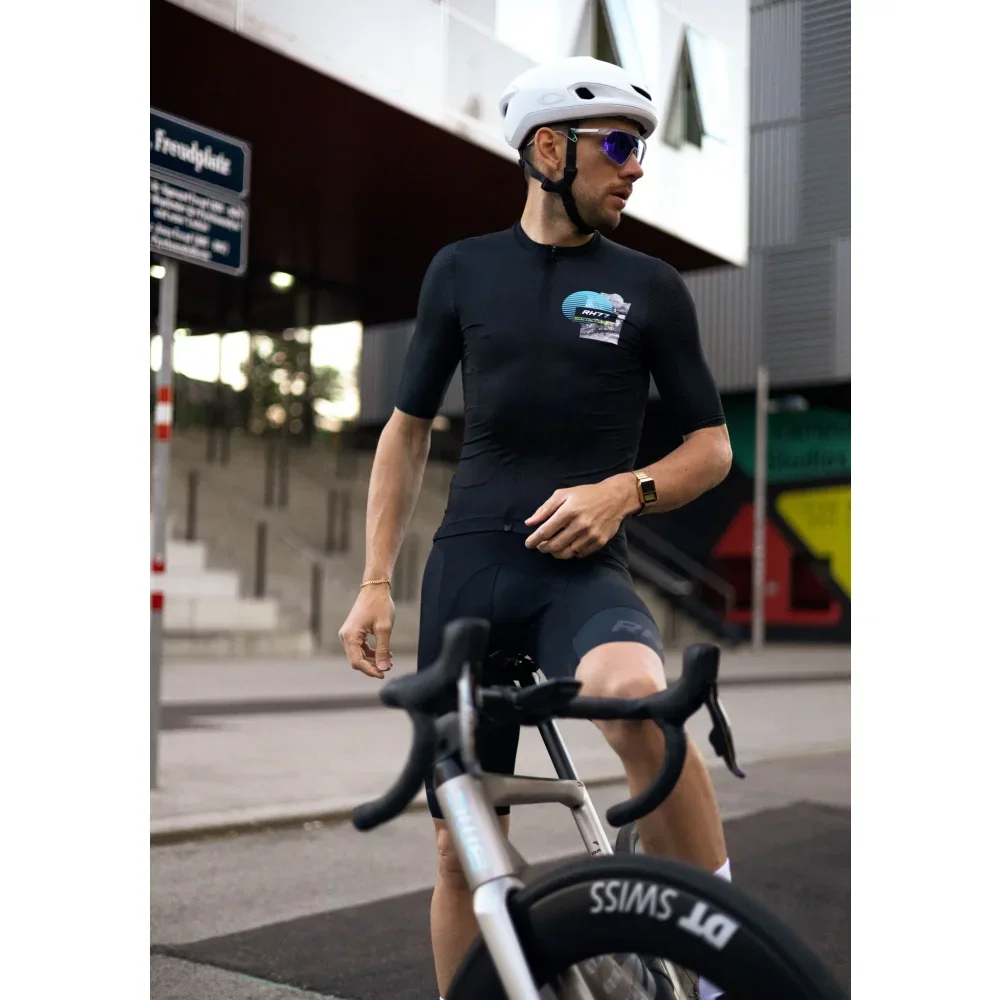 

RH77 мужские велосипедные майки с короткими рукавами Maillot Ciclismo Hombre дышащие велосипедные рубашки Mtb гоночные спортивные топы высокого качества