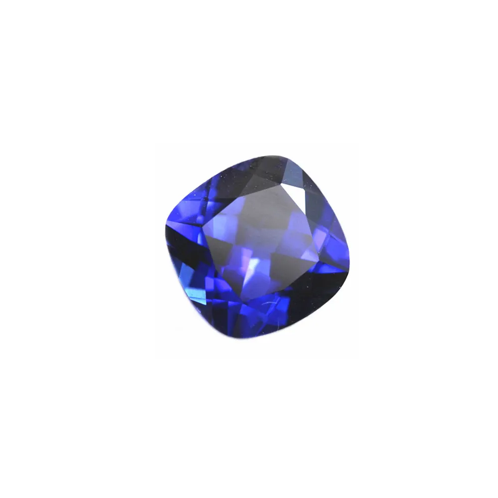

Square Faceted Sapphire Cushion Cut Sapphire Gem Hardness 9 Multiple Sizes to Choose