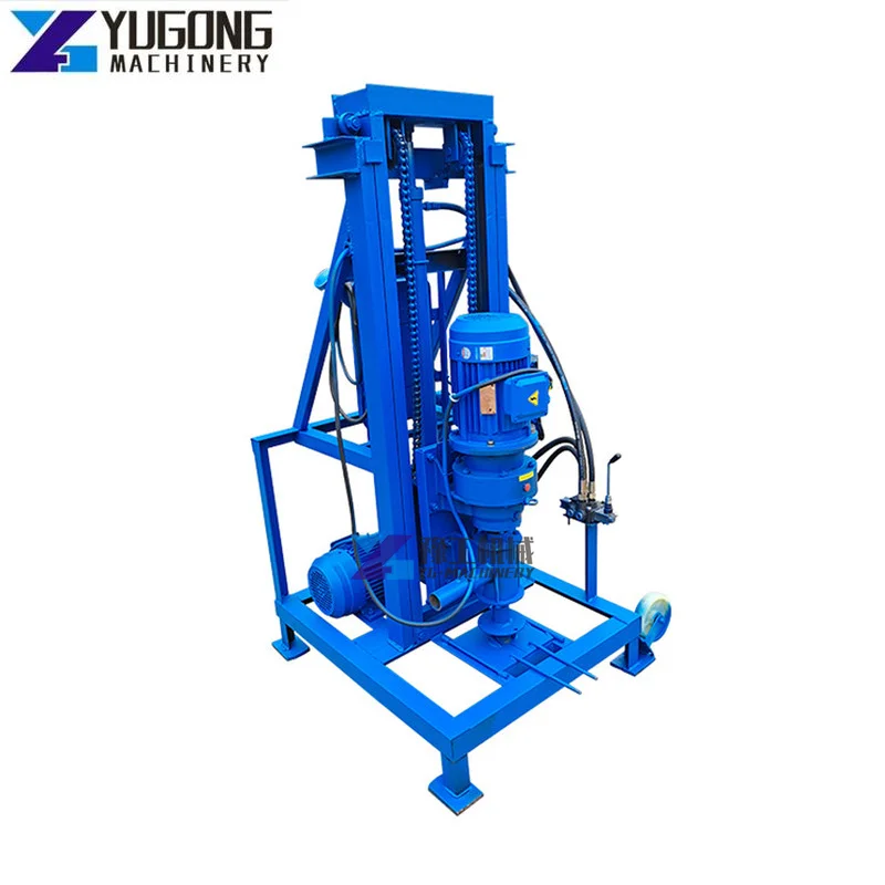 Diesel Small Tube Well Drill Rig Machine Geotechnical Hydraulic Mine Underground Borehole Core Water Well Drilling Rig Machine