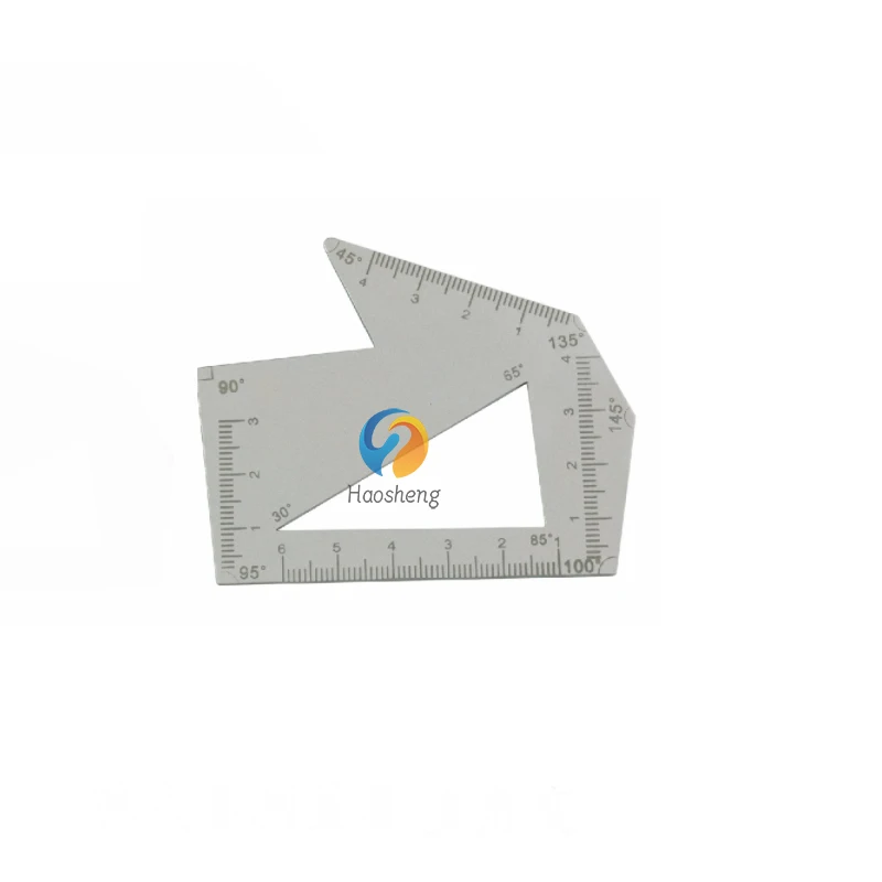 ศัลยกรรมพลาสติกคาลิปเปอร์จมูกประติมากรรมแผ่นการออกแบบจมูกอุปกรณ์วัดไม้บรรทัดสองด้านขนาด