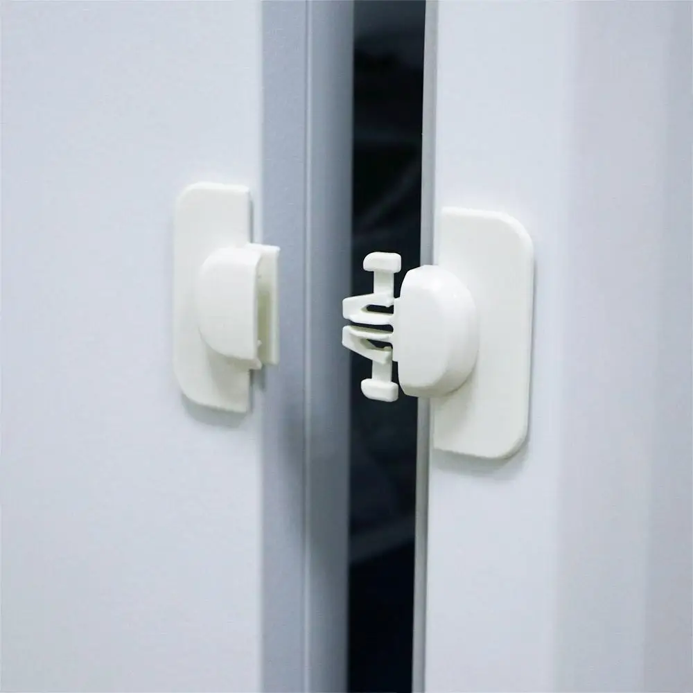 

Toddler ABS Home Refrigerator Cabinet Closet Protection Baby Kids Safety Lock Anti-Clip Hand Fridge Freezer Lock