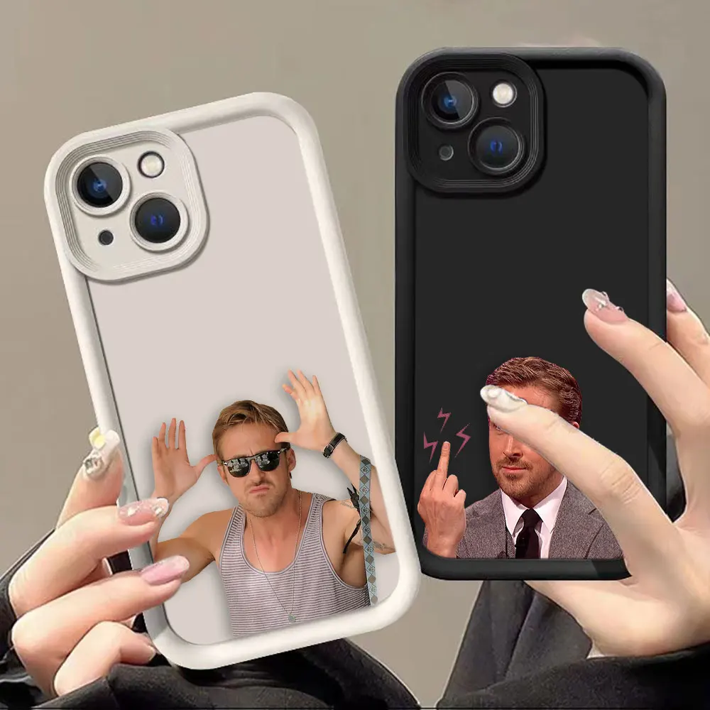 Singer Ryan Gosling Funny Cover Phone Case For Oneplus 11 10R 8T NORD CE 2 3 4 LITE ACE 2 3 Google PIXEL 7 8 7A 8A 9 Case Funda