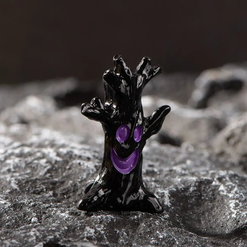 

Cartoon Halloween Pumpkin Skeleton Figurines Resin Craft 3D Mummy Skull Statue Cute DIY Miniatures Ghost Ornaments Car Ornament