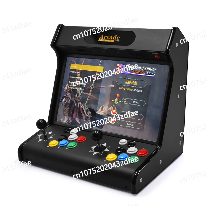 18.5 Inch Arcade Cabinet Pandora Box H3 23000 Games Machine Double Joystick Button with Coin Slooter Arcade Console Bartop