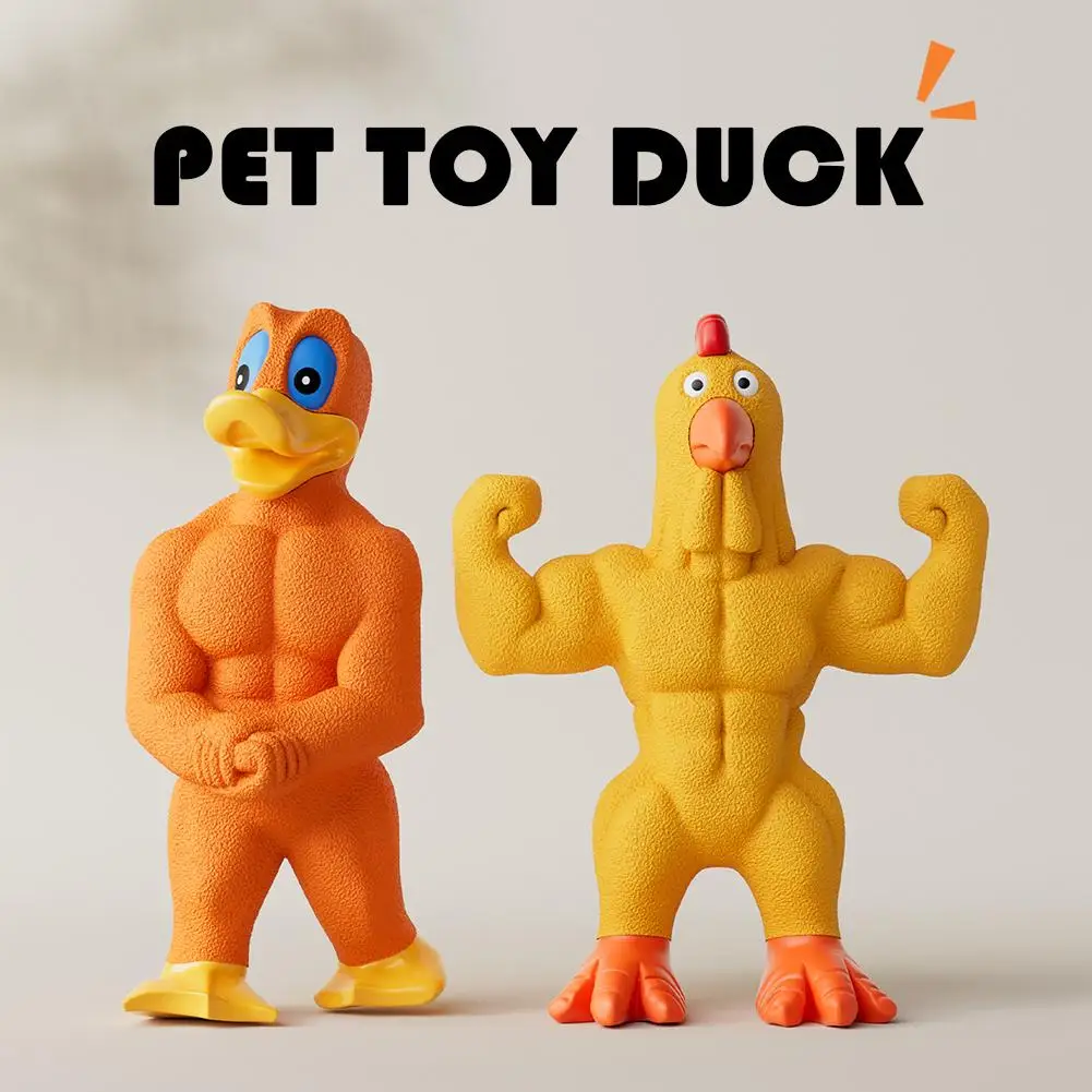 ألعاب كمال الأجسام من اللاتكس الصار - لعبة مضغ ممتعة وترفيهية ذاتية للكلاب المتوسطة والكبيرة