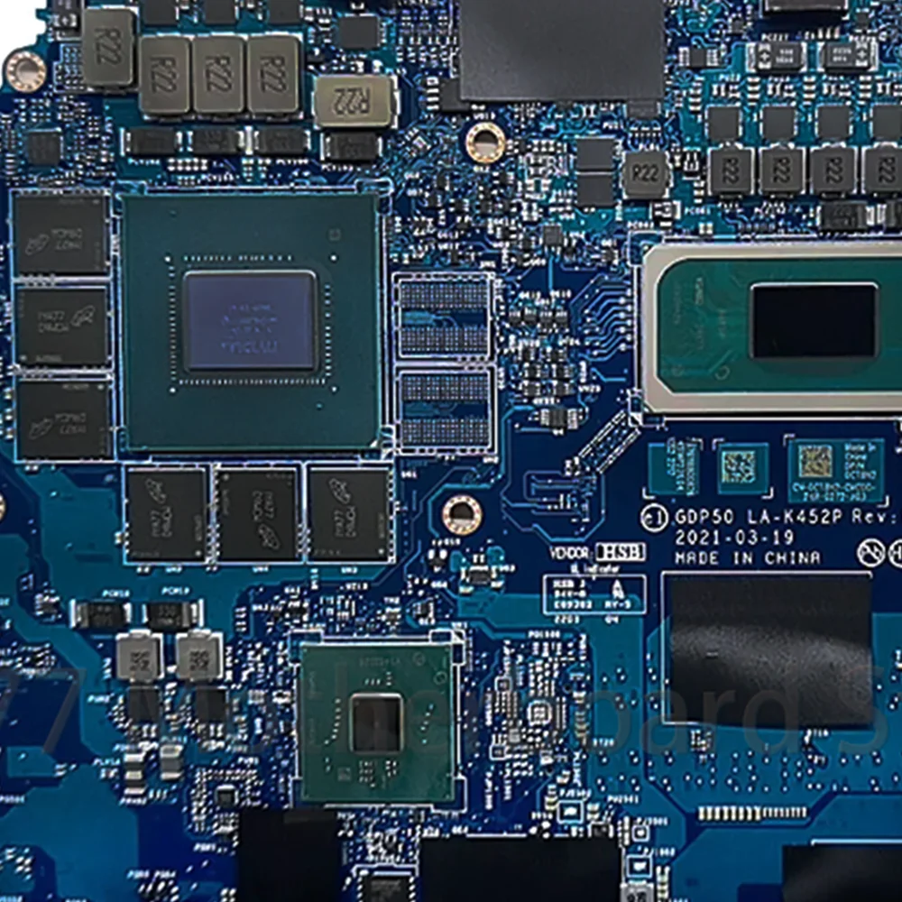 Laptop Motherboard GDP50 LA-K452P For DELL G15 5511 Alienware M15 R6 With CPU I7-11800H GPU RTX3060 6G RTX3070 8G 100% Tested