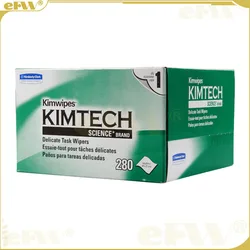 Kimwipes Factory Price 280 Sheets KIMTECH Fiber cleaning paper packes kimperly wipes Optical fiber wiping paper USA Import