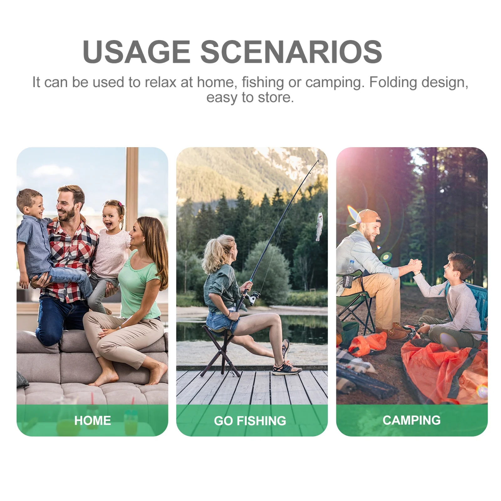 1 قطعة الخشب الصغيرة منخفضة البراز المضادة للانزلاق جولة المنزل الحمام الأحذية تغيير البراز العملي عدم الانزلاق تصميم بسيط #2