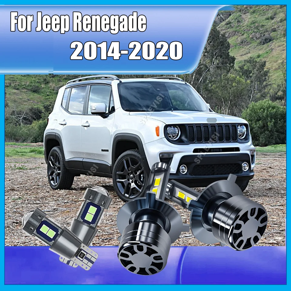 

Top Quanltiy CSP LED Chips H4 9003 Headlight Headlamp Lamps Replacement For Jeep Renegade 2014 2015 2016 2017 2018 2019-2020