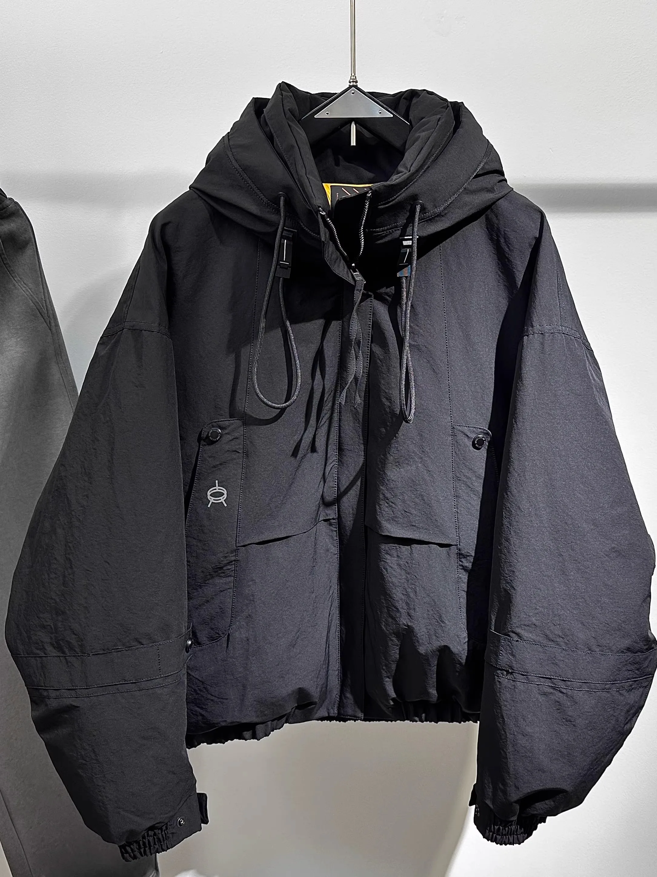 

Heavyweight Mountain Series Casual Hooded Duck down Jacket Youth Men's Fashionable Versatile White Duck Feather Jacket