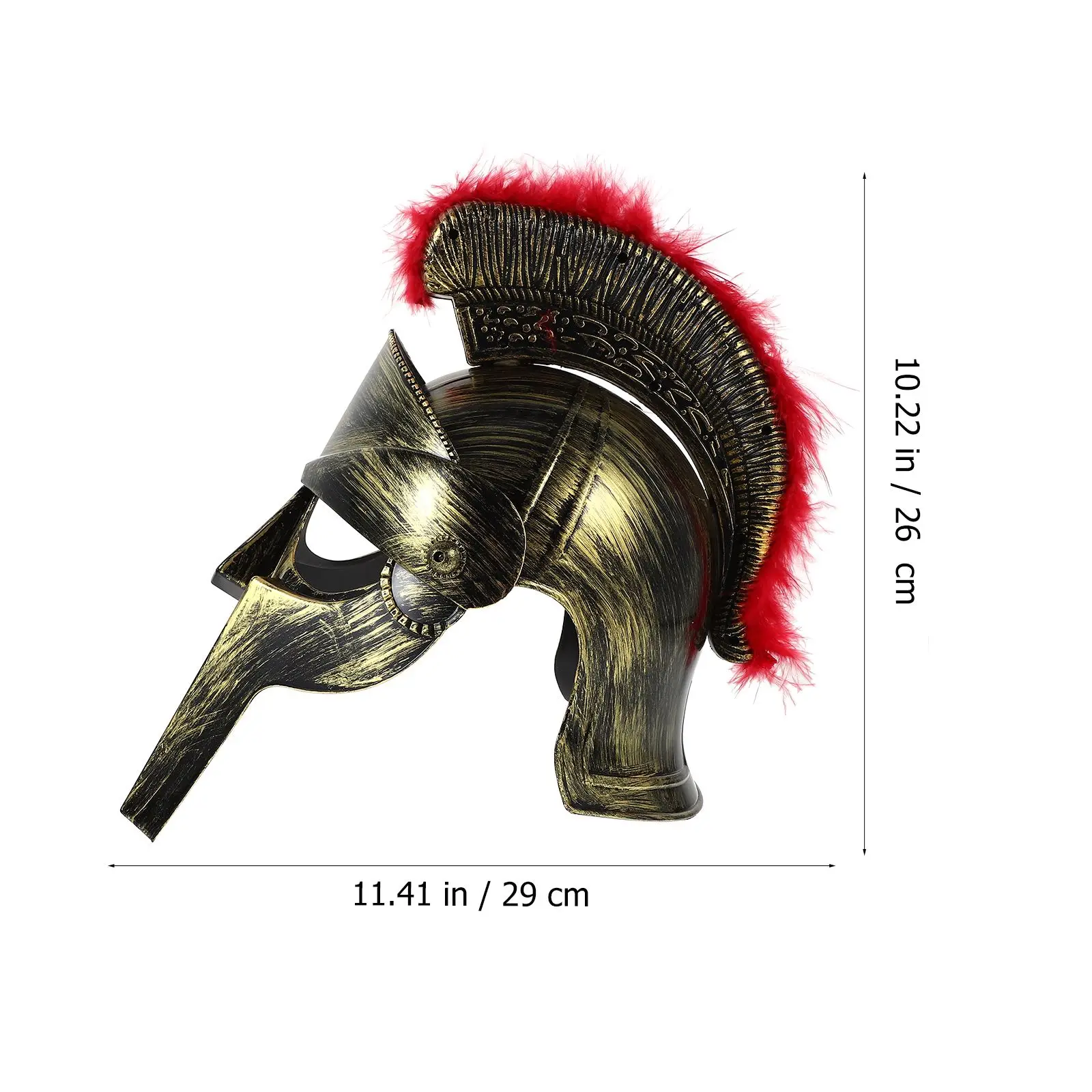 Cosplay Plastic Warriors Cosplay Hat Cosplay Hat Festival Party Hat Decor Performance Hat Roman Gladiator