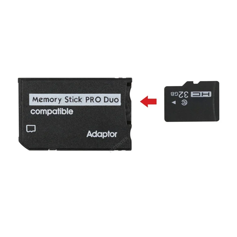 TF to MS SD Card for PSP1000/PSP2000/PSP3000 Memory Stick Pro Duo Reader Converter Adapter Dual Slot Adapter for PSP Accessories view 3
