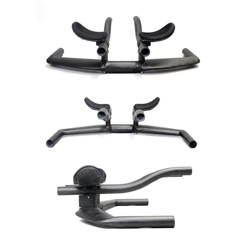 Kein Logo Voll carbon Lenker Road Race Rest Lenker tt Bar Triathlon Bar 22.2/31,8mm Zeitfahren Griffe nur Bar – Detail 17