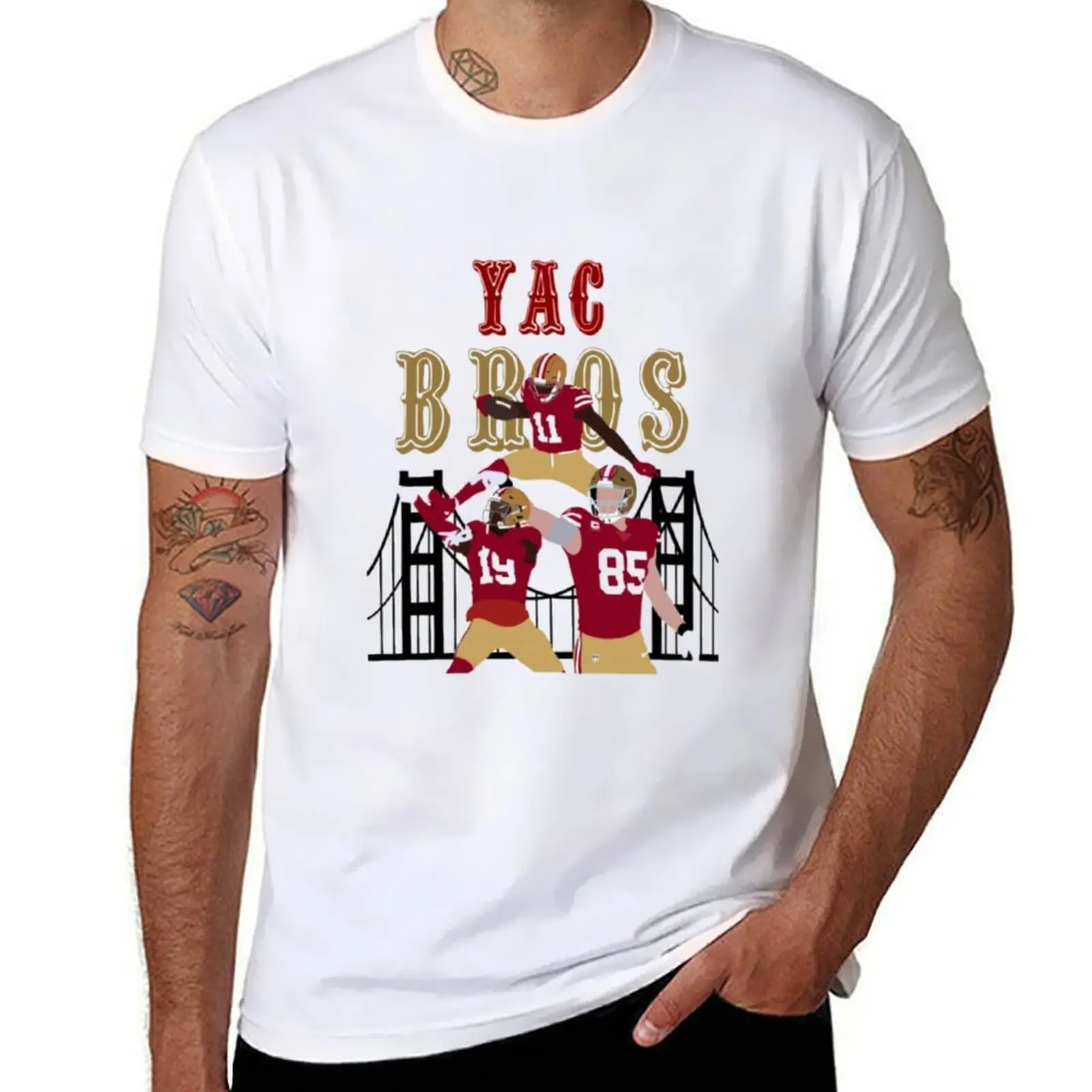

YAC Bros T-Shirt man t shirt designer cotton t shirt pack T-Shirt