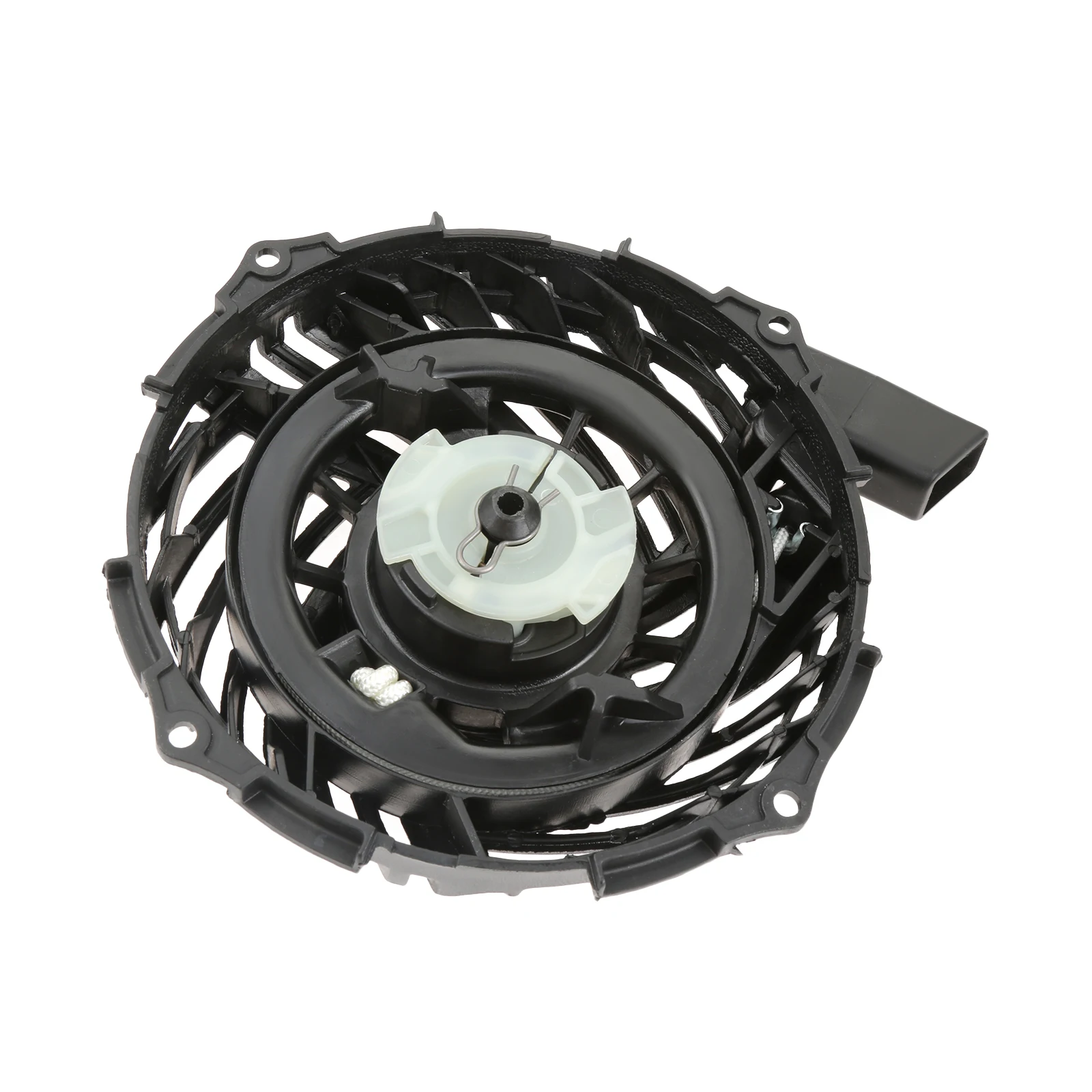 Pull Recoil Starter Assembly with Pulley Cup Kit Fits for Briggs & Stratton Lawn Mowers Replace Number 593959 593960 Garden Tool