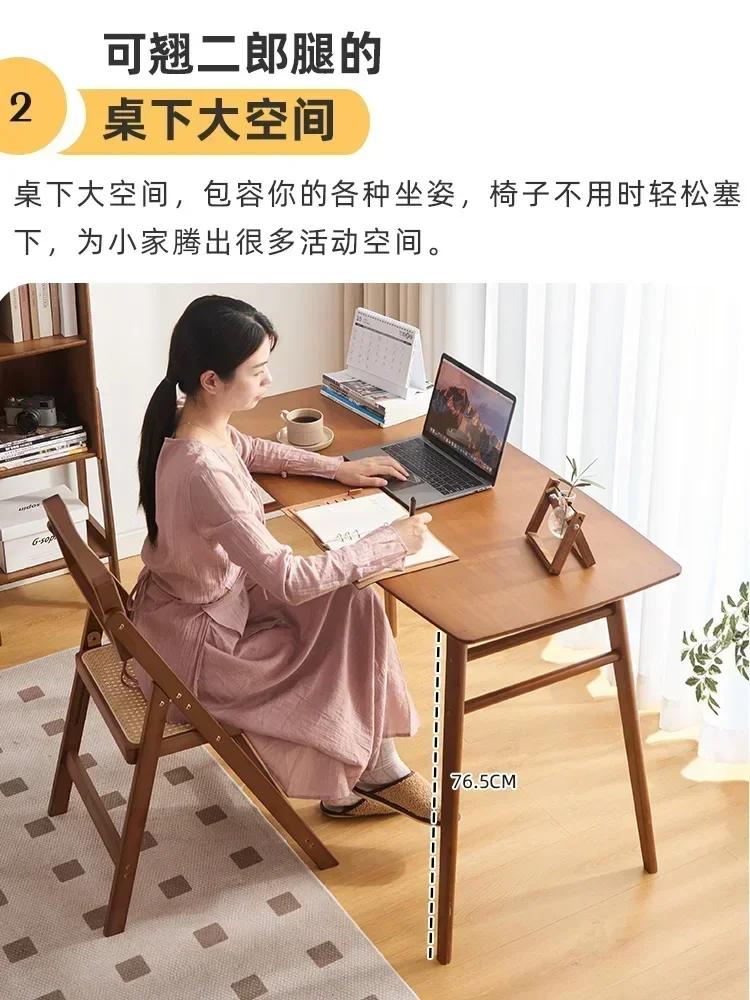 Living Room Large Long Desk Household Minimalist Modern Office Work Study Computer Table Study Furniture Suit Combination