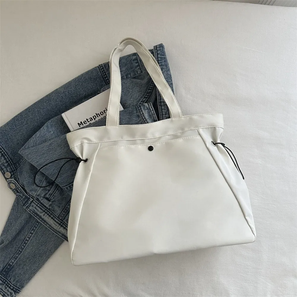 جديد حقيبة كتف العمل عادية أكسفورد القماش بلون سيدة حقائب سعة كبيرة بسيطة حمل حقيبة النساء الإناث