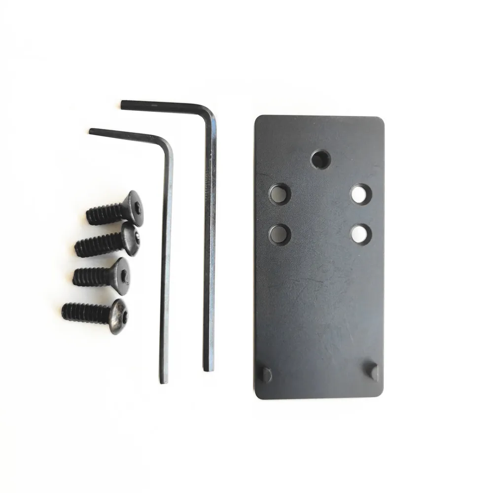 لوحة تثبيت معدنية بنقطة حمراء لـ CZ 75 75B 75D PCR مدمجة 97BD 85 SP-01 P-01 Shadow1 FIT ADE Docter Frenzy أو RR SENTYR 507C #4