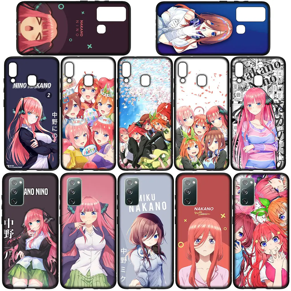 Nakano Ichika Miku Itsuki Nino Yotsuba Phone Cover for OPPO A17 A15 A16 A17K A16K A53 A54 A96 A95 A94 A74 A78 A58 A38 A57 Case